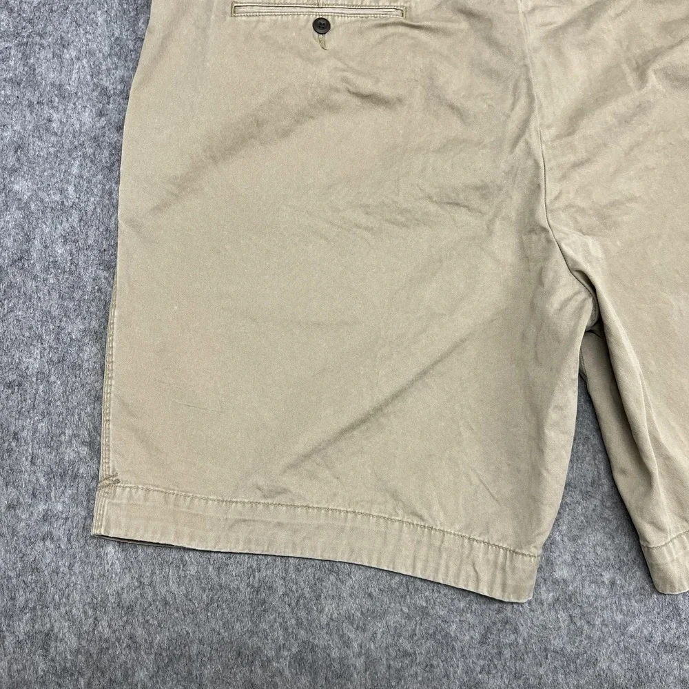 Polo Ralph Lauren Shorts Mens 48 Big Beige Classic Fit Chino Cotton Casual Prep‎